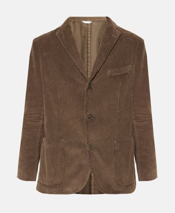 Corduroy suit jacket