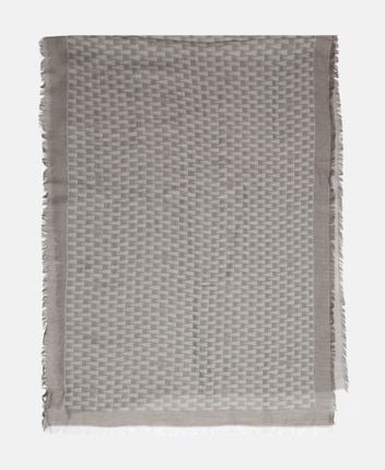 Wool-silk blend scarf