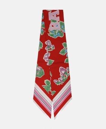 Silk tie scarf