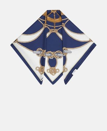 Silk square scarf