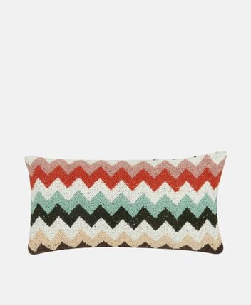 Wool-blend cushion Riccio