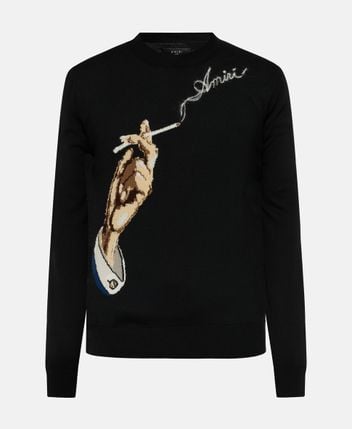 Wool pullover Smoke