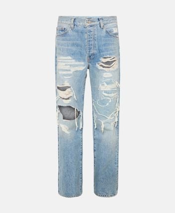 Straight leg jeans