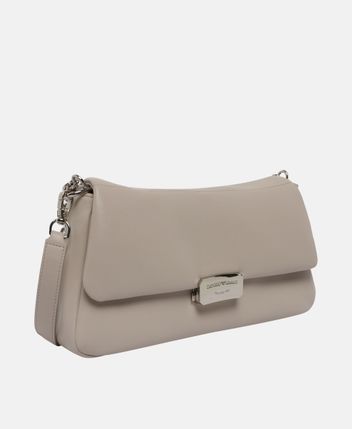 Leather shoulder bag