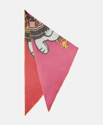 Silk square scarf