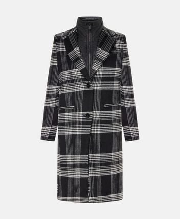 Wool-blend coat