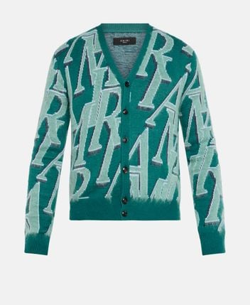 Wool-blend cardigan Repeat