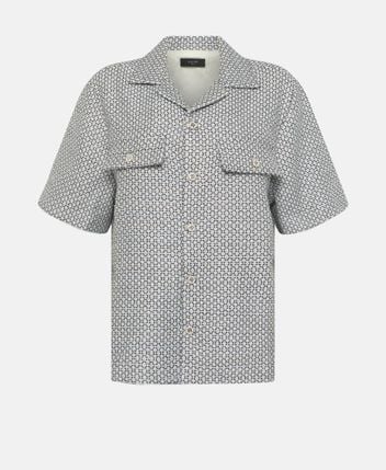Short-sleeved shirt Tweed Camp