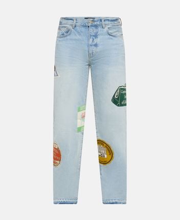 Straight leg jeans