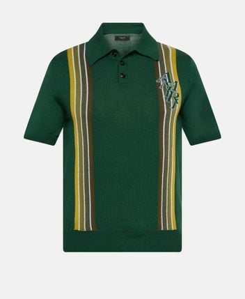 Woolen polo shirt