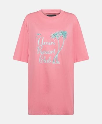 Crew neck t-shirt Twisted Palm Trees