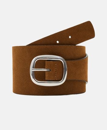 Leather belt