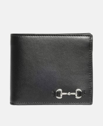 Leather wallet Horsebit