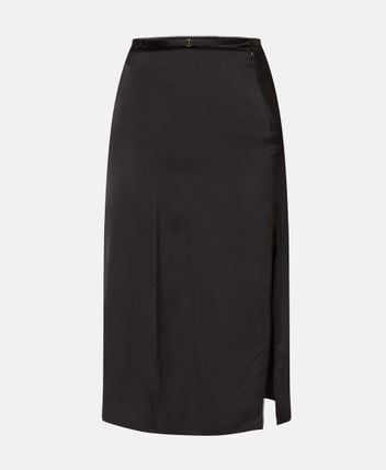 Satin skirt notte