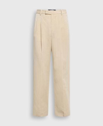 Linen-blend trousers Titolo