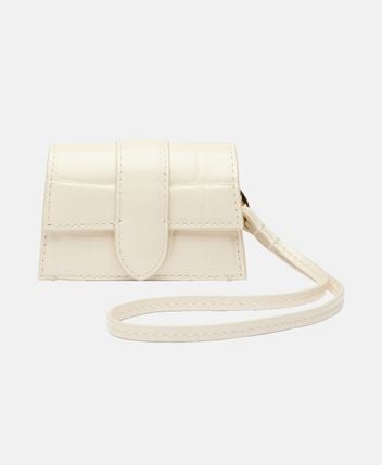 Leather handbag Le Porte Bambino