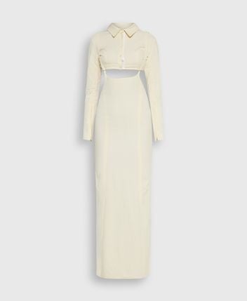 Linen-blend dress Draio