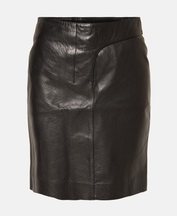 Leather skirt La Jupe Obra