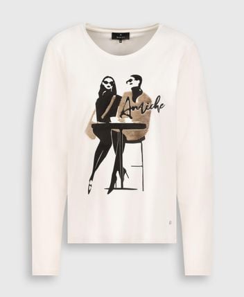Long-sleeved top