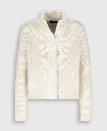 Wool-blend cardigan