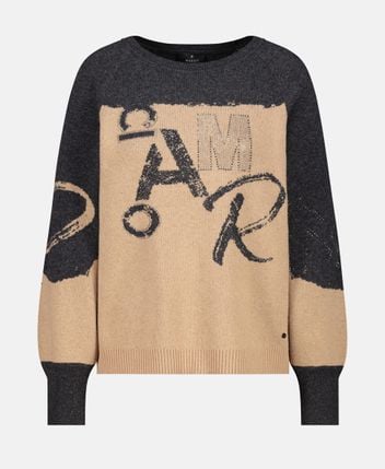 Wool-blend pullover