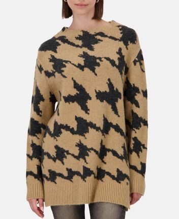 Wool-blend pullover