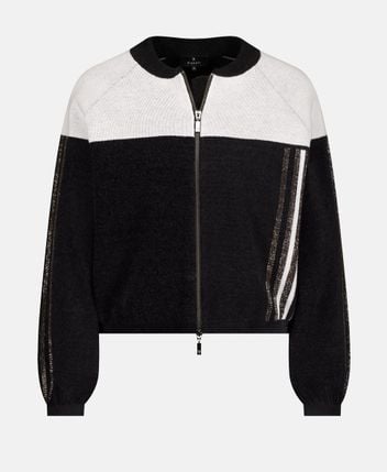 Wool-blend cardigan