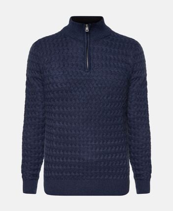 Wool-blend troyer
