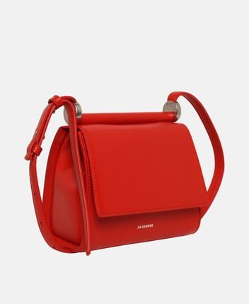 Leather shoulder bag