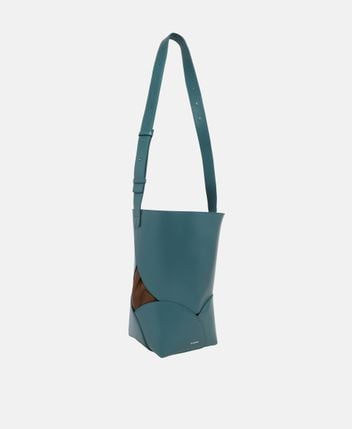 Leather bucketbag
