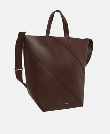 Leather tote bag Vertigo