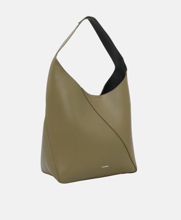Leather shoulder bag