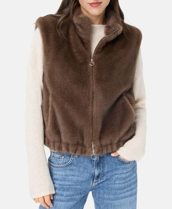 Faux fur gilet