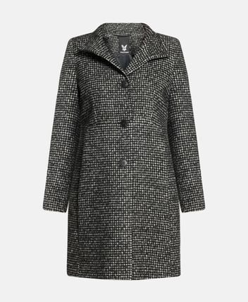 Wool-blend coat