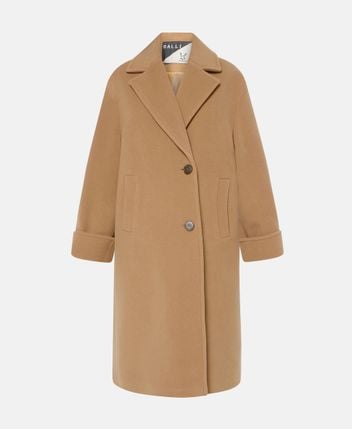 Wool-blend coat
