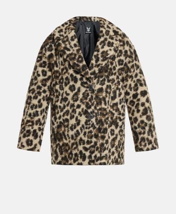 Faux fur jacket