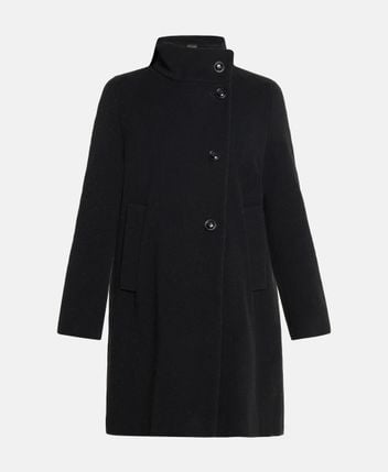 Wool-blend coat