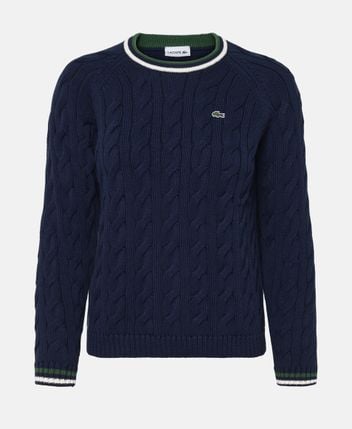 Wool-blend pullover