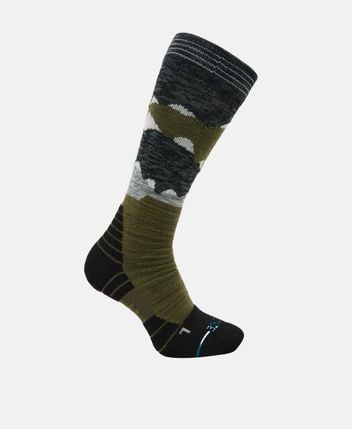 Wool-blend ski socks