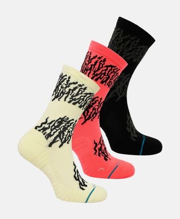 Socks, pack of 3 Glacier