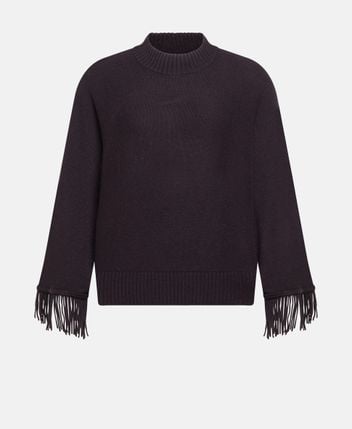 Cashmere-blend pullover