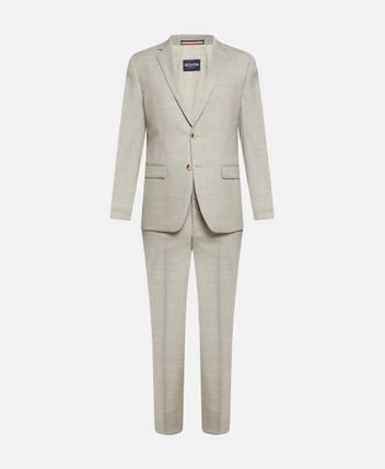 Wool-blend suit