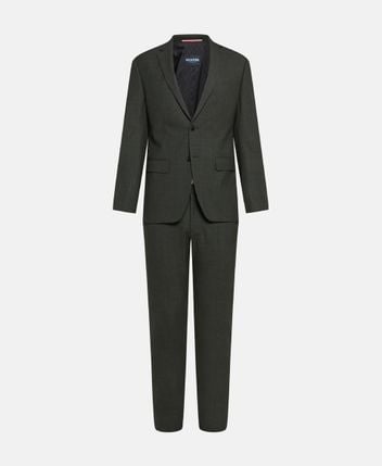 Wool-blend suit