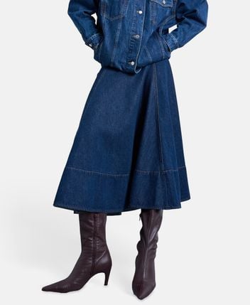 Denim skirt