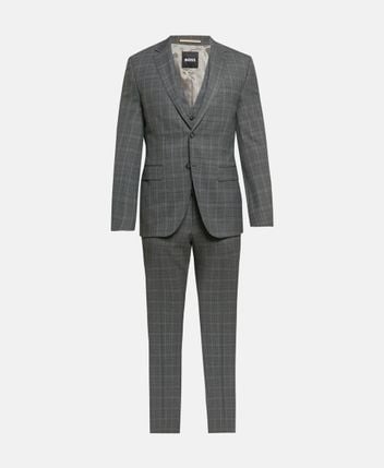 Wool-blend three-piece suit H-Jeckson