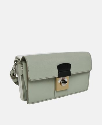 Leather cross body bag