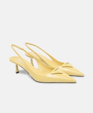 Slingback pumps