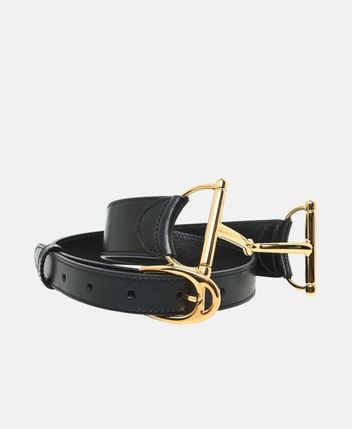 Leather belt