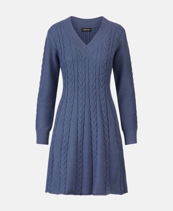 Cashmere-blend dress