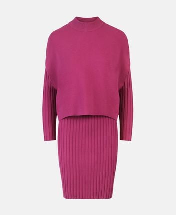 Cashmere-blend dress